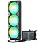 TRYX PANORAMA SE ARGB 360 czarny / AIO CPU chłodzenie wodne / 3x 120 mm / 27,86 dB / AMD + Intel