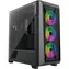 Xilence XILENT X X912.ARGB czarny / ATX / 2x USB-A 3.0 / 1x USB-C 3.2 / 3x 120mm ARGB / bez zasilacza / przezroczysty panel boczny