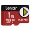 Karta Lexar PLAY PRO microSDXC Express Card 1TB / odczyt: 900 MBps / zapis: 600 MBps / V30