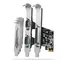 Rozpakowany - Axagon PCEA-PSN, kontroler PCIe - 1x port równoległy (LPT) + 2x Port szeregowy (RS232) 250 kbps, w tym LP / rozpakowany