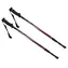 CALTER KOHALA 3-częściowa para czarno-różowa / Kijki trekkingowe / 65/110-135cm