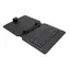 Airen AiTab Leather Case 4 skórzane etui na tablet 10" czarny / z klawiaturą USB / CZ / SK