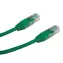 Kabel krosowy DATACOM UTP CAT5E 0,25m zielony