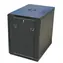 Szafka ścienna DATACOM 19" 12U/450mm / kolor czarny / drzwi szklane