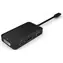 MicroConnect Video-Dock USB-C / DP / HDMI / DVI / VGA / 1 wyświetlacz / czarny