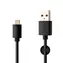 FIXED Długi kabel do transmisji danych i ładowania ze złączem USB-C 2 m czarny / 3A