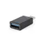Adapter Gembird z USB-C na USB 3.0 / USB 3.0 F / USB-C M / czarny