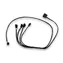 EKWB EK- Rozgałęźnik Cable 4-wentylatorowy PWM przedłużony / widełki / długość 800 mm