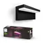 Philips Hue Nyro LED 1x13,5W kinkiet czarny / kinkiet zewnętrzny / 1000lm / 2000-6500K / RGB / IP44