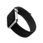FIXED Pasek nylonowy Nylonowy pasek do zegarka Apple Watch 44 mm i zegarka 42 mm w kolorze czarnym