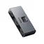 Baseus CAHUB-BC0G Matrix Rozdzielacz HDMI 2 w 1 szary / koncentrator HDMI / 3x HDMI