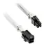 Kabel Bitfenix Alchemy 4-pin ATX12V 45 cm biały / przedłużacz