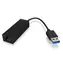 Icy box IB-AC501a Adapter USB 3.0 - Ethernet czarny