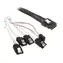 Kabel Silverstone SST-CPS03 SAS mini 36-pin > 4X SATA 50cm czarny