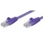 MicroConnect CAT5e U/UTP 0,5m fioletowy / PVC