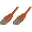 MicroConnect CAT6 U/UTP 0,5 m CCA pomarańczowy / PVC / AWG 26 / CCA