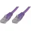 MicroConnect CAT5e U/UTP 3M fioletowy / PVC