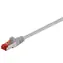 MicroConnect CAT6 F/UTP 0,5m CCA szary / PVC