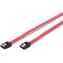 Kabel połączeniowy MicroConnect SATA 7pin - SATA 7pin 0,5m różowy / SATA I