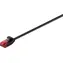 MicroConnect CAT6 U/UTP SLIM 0,15 m czarny / PVC