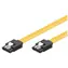 Kabel połączeniowy MicroConnect SATA 7pin - SATA 7pin 0,3m żółty / SATA III