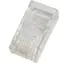 Złącze MicroConnect RJ-45 MP8P8C CAT5e przezroczyste 10 szt.