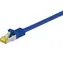 Kabel krosowy MicroConnect CAT7 S/FTP 0,25 m niebieski / LSZH