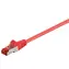 MicroConnect CAT6 F/UTP 1,5m czerwony / PVC