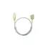 Kabel MicroConnect USB2.0 A (męski) - USB2.0 A (żeński) 0,5 m przezroczysty / 480 Mbit/s