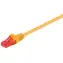 MicroConnect CAT6 U/UTP 3M CCA żółty / PVC