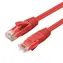 MicroConnect CAT6 U/UTP 1,5m czerwony / LSZH