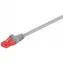 MicroConnect CAT6 U/UTP 3M CCA szary / PVC