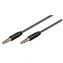 Kabel audio MicroConnect Slim 3-pinowy Jack 3,5 mm - Jack 3,5 mm 7 m czarny