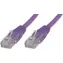 MicroConnect CAT5e U/UTP 20m fioletowy / PVC