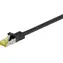 Kabel krosowy MicroConnect CAT7 S/FTP 3M czarny / LSZH