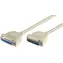 Kabel szeregowy MicroConnect D-SUB 25-pin (M) - D-SUB 25-pin (F) 3M beżowy