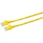 MicroConnect CAT6a U/UTP SLIM 10m żółty / LSZH