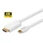Kabel MicroConnect Mini DisplayPort 1.2 (M) - HDMI (M) 3M biały / 4K