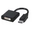 Adapter MicroConnect Active DisplayPort 1.2 (M) - DVI-D czarny