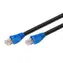 MicroConnect CAT6 U/UTP OUTDOOR 15m czarny / PVC