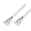 MicroConnect CAT5e U/UTP SOLID 100m szary / PVC