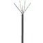 MicroConnect CAT6 U/UTP SOLID ZEWNĘTRZNY 100m czarny / PE