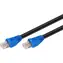 MicroConnect CAT6 U/UTP ZEWNĘTRZNY 60m czarny / PE