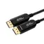 Kabel światłowodowy MicroConnect Premium Optic Fiber DisplayPort v1.4 15 m czarny / 4K / HDCP / 32,4 Gb/s
