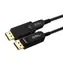 Kabel światłowodowy MicroConnect Premium Optic Fiber Mini DisplayPort 1.4 (M) - DisplayPort (M) 15m czarny / adapter z MiniDP na DP