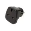 Goobay 94271 Adapter podróżny z Europy Środkowo-Wschodniej 7/7 (CZ , FR i DE) do Wielkiej Brytanii