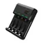 Green Cell GC VitalCharger Akumulator do użytku domowego / ładowarka / do 4 akumulatorów AAA lub AA / USB