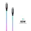 FIXED ładowanie oświetlenia USB-C(M) - kabel USB-C(M) 1,2 m / 60 W / obsługa PD