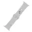 Forever Silikonowy pasek S/M do Apple Watch 38/40/41 mm w kolorze szarym