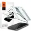 Szkło ochronne Spigen Glass tR EZ Fit 2 Pack do Apple iPhone 15 Pro FC w kolorze czarnym